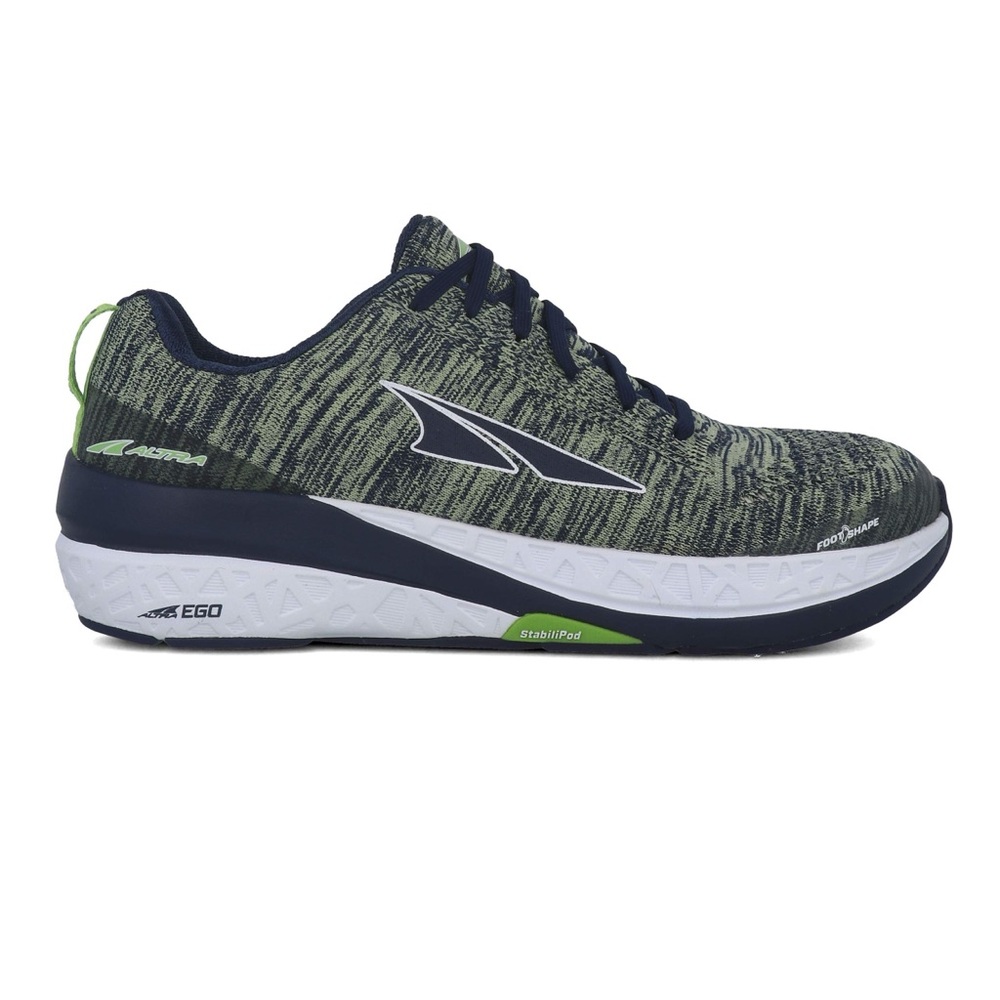 ALTRA Men's Paradigm 4.5 Road Running Shoe Blue/Green ALM1948G Size 9 - Picture 2 of 13